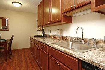 Spacious remodeled kitchen